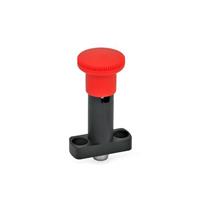 GN 817.1 Indexing Plunger with Red Knob with or without Rest Position